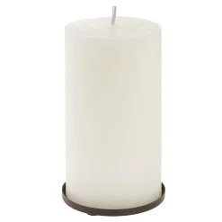 Discount 4er Set Kerzenuntersetzer, Matt Braun Kerzen & Kerzenständer|Küche