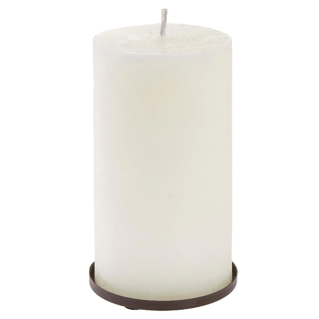 Discount 4er Set Kerzenuntersetzer, Matt Braun Kerzen & Kerzenständer|Küche