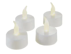 Hot 4er Set LED-Teelicht Mit Timer Lichterwelt|Windlichter & Laternen