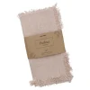 New 2er Set Platzset Fransen, Rosa, 33 X 48 Cm Küche