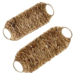 Sale 2er Set Schale Wasserhyazinthe, Oval Organisation|Schalen & Tabletts