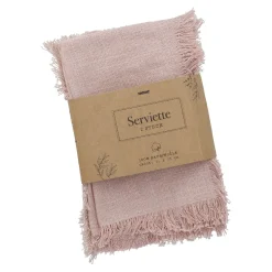 Best 2er Set Serviette, Rosa, 35 X 35 Cm Küche