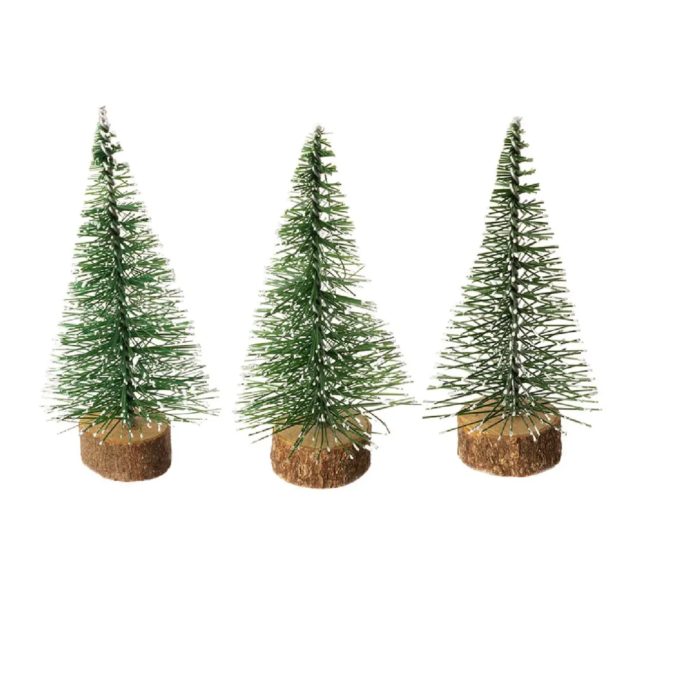 New 3er Set Tanne Mit Schnee, Mini, Grün, 6 Cm Weihnachtstraditionen|Shop The Look Xmas