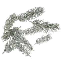9er Set Tannengrün, Grün/weiß Adventskränze & Zubehör|Weihnachtsdeko