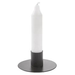 2er Set Untersetzer Stabkerze, Braun Matt, 8 X 3 Cm Tischdeko|Kerzen & Kerzenständer