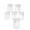 New 6er Set Vorratsglas Mit Bügelverschluss, 150 Ml Gastgeschenke|Organisation