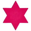 Discount Filz-Untersetzer Stern, 25 Cm, Pink Küche|Weihnachtsdeko