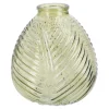 Clearance Flaschenvase Blatt, Hellgrün/bauchig, 13 Cm Vasen & Kunstblumen|Herbstdeko