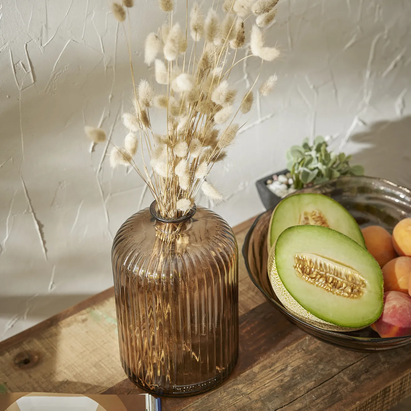 Discount Flaschenvase Daroca, Taupe, 23 Cm Vasen & Kunstblumen|Herbstdeko
