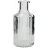 Sale Flaschen-Vase Rillen, Schmal, 7 X 14 Cm Tischdeko Hochzeit|Vasen & Kunstblumen