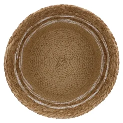 Clearance Flechtkorb Streifen, Natur/weiß, 31 X 27.5 Cm Organisation