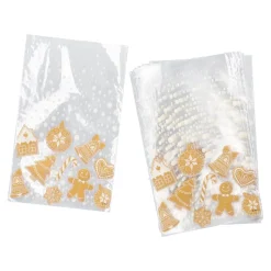 Sale Folienbeutel, 10 Stück, Lebkuchen, 15 X 24 Cm Geschenkverpackung|Weihnachtsbäckerei