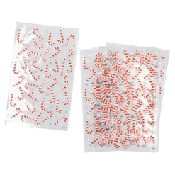 Discount Folienbeutel, 10 Stück, Zuckerstange, 15 X 24 Cm Geschenkverpackung|Weihnachtsbäckerei