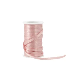 Sale Geschenkband Satin, Altrosa, 3mm X 10m Jga|Gastgeschenke