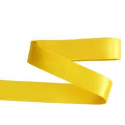 New Geschenkband Satin, Gelb, 25 Mm X 3 M Für Die Kleinen Hochzeitsgäste|Gastgeschenke