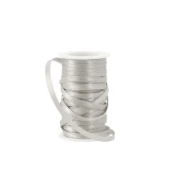 Clearance Geschenkband Satin, Silber, 3mm X 10m Jga|Gastgeschenke