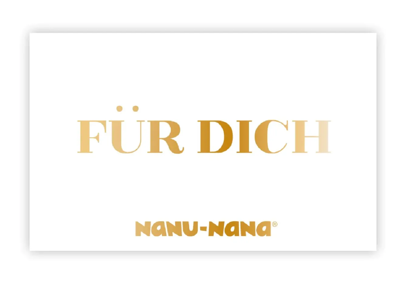 Outlet Geschenkgutschein, Für Dich, Weiß, 15 Euro Weihnachtsgeschenke