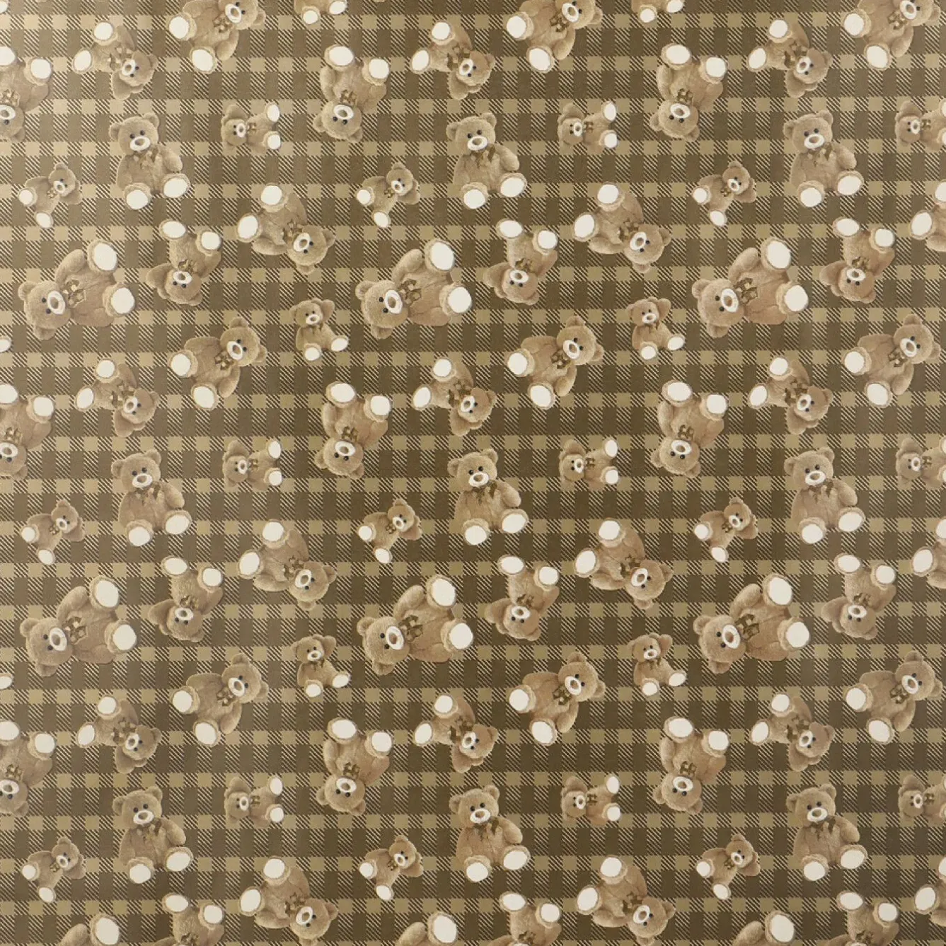 Sale Geschenkpapier Bär, Gold, 2 M Geschenkverpackung