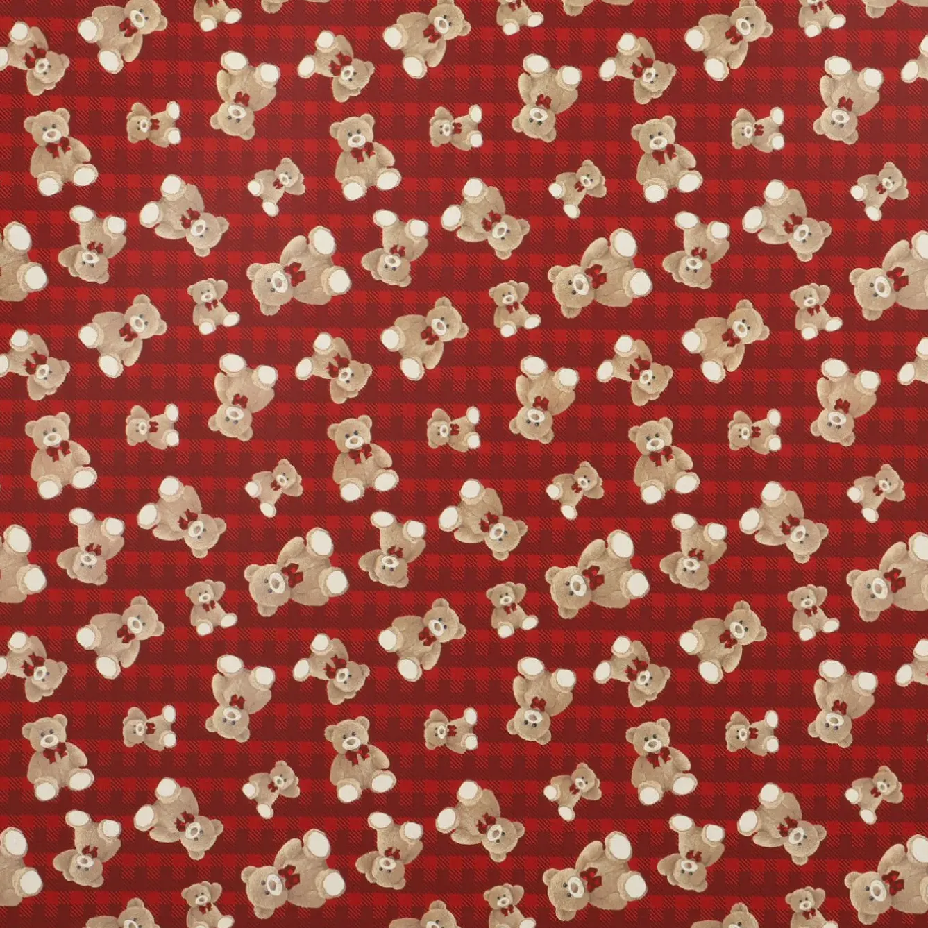 Sale Geschenkpapier Bär, Rot, 2 M Geschenkverpackung