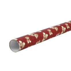 Sale Geschenkpapier Bär, Rot, 2 M Geschenkverpackung