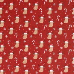 Clearance Geschenkpapier Mix, Elch/rot, 2 M Geschenkverpackungen|Weihnachten