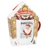 Online Geschenk-Set Trinkschokolade + Becher, Haus/Lichterkette Küche|Weihnachtsgeschenke