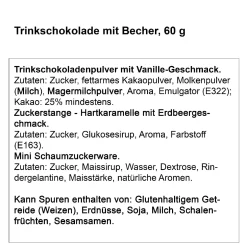 Online Geschenk-Set Trinkschokolade + Becher, Haus/Lichterkette Küche|Weihnachtsgeschenke