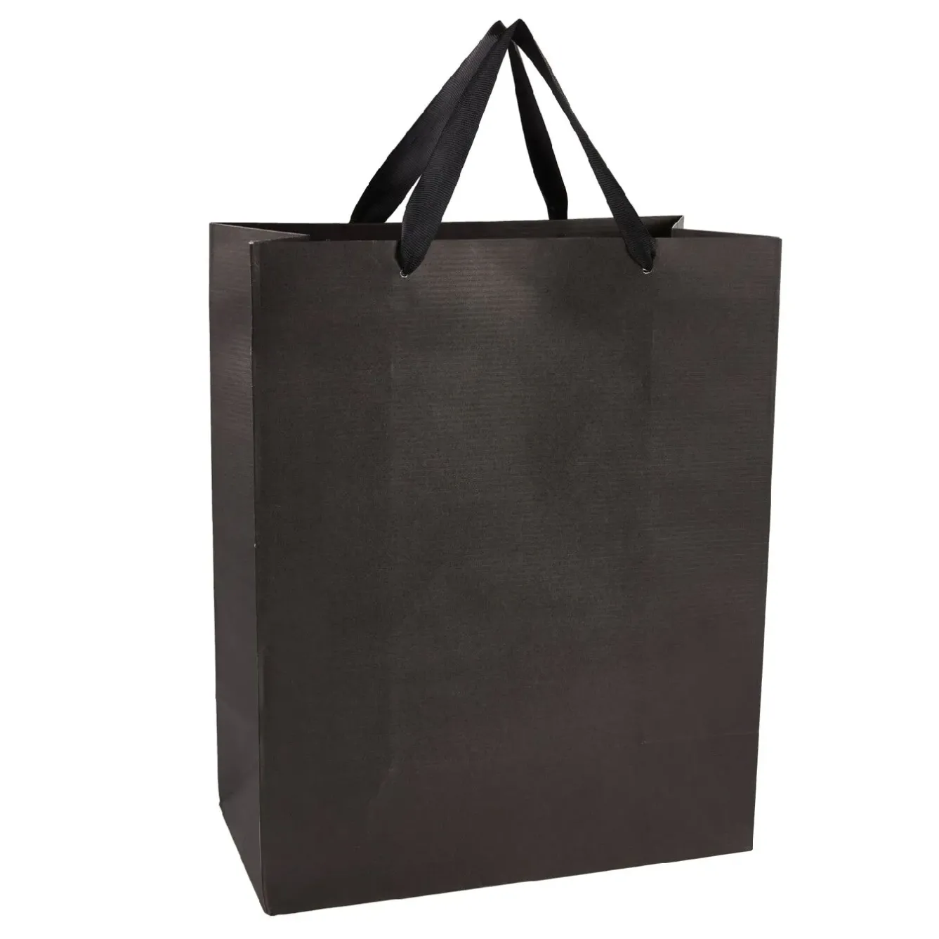 Online Geschenktüte Edel, Schwarz, 26 X 32 Cm Geschenkverpackung|Geschenkverpackungen