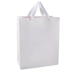 Online Geschenktüte Edel, Weiß, 26 X 32 Cm Geschenkverpackung|Geschenkverpackungen