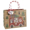 Clearance Geschenktüte Motiv, Bus, 23 X 18 Cm Geschenkverpackungen|Weihnachten
