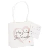 New Geschenktüte Spruch, Herzlichen Glückwunsch, 10 X 10 Cm Geschenkverpackung|Geschenkverpackungen