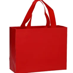 Geschenktüte Uni/matt, Rot, 25 X 20 Cm Geschenkverpackung