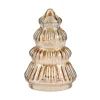 New Glas-Tanne Transparent, Gold, 6 X 9.5 Cm Weihnachtsdeko