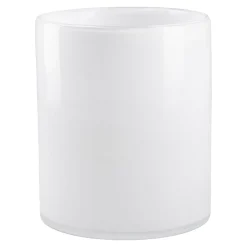Glas-Vase Zylinder/Opal, Weiß, 12 X 14 Cm Tischdeko|Windlichter & Laternen