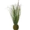 Clearance Gras Mit Moosballen, Grün, 35 Cm Vasen & Kunstblumen