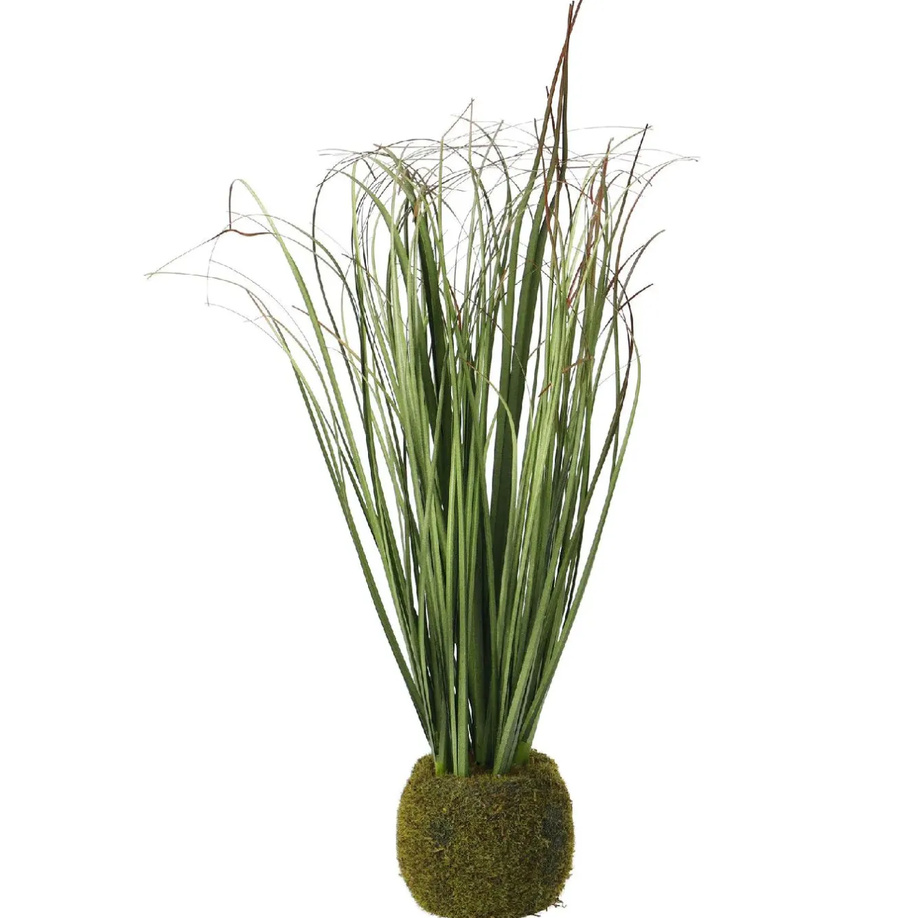Clearance Gras Mit Moosballen, Grün, 35 Cm Vasen & Kunstblumen