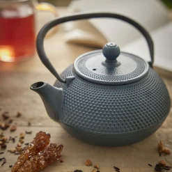 New Gusseisen Teekanne, Blau Shop The Geschenk|Küche