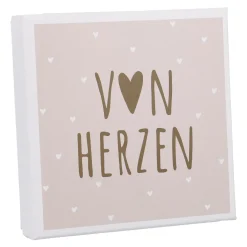Clearance Gutscheinbox Von Herzen/rosa, 11 X 11 Cm Organisation