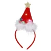 Outlet Haarreifen Weihnachten Mit LED, Mütze/rot Weihnachtsoutfit|Weihnachten