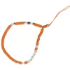 Sale Handykette Perlen, Orange, 23 Cm Fashion