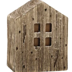 Sale Haus Rustik, Dunkelbraun, 9.5 Cm Deko-Objekte|Weihnachtsdeko
