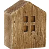 Clearance Haus Rustik, Hellbraun, 9.5 Cm Deko-Objekte|Weihnachtsdeko