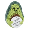 Hot Häkelfigur Spruch, Avocado/Only Way, 8 Cm Nikolaus|Adventskalender