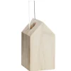 Hot Holzhaus Mit Glasrohr, Natur, 18 Cm Hochzeitsdeko|Vasen & Kunstblumen
