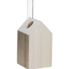 Online Holzhaus Mit Glasrohr, Natur/weiß, 18 Cm Hochzeitsdeko|Vasen & Kunstblumen
