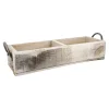 Clearance Holz-Schale, 2 Fächer/Griff, 48 Cm Schalen & Tabletts|Herbstdeko