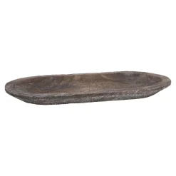 Holzschale Oval, Braun, 41 X 21 Cm Schalen & Tabletts|Herbstdeko
