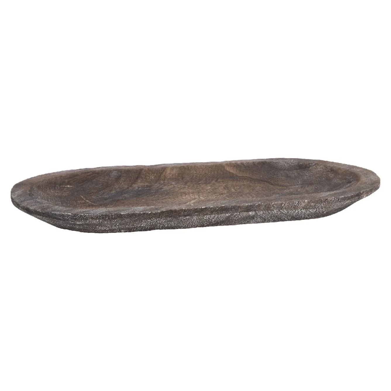 Holzschale Oval, Braun, 41 X 21 Cm Schalen & Tabletts|Herbstdeko