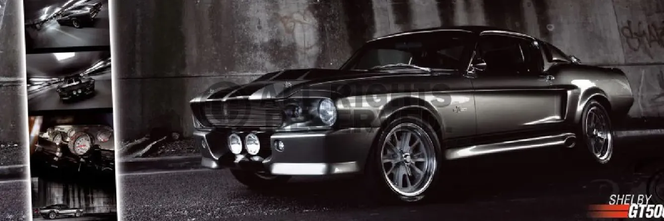 Hot Jumboposter Easton - Mustang Gt500, Nr. 4 Poster