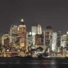 Jumboposter New York Skyline At Night, Nr. 19 Poster